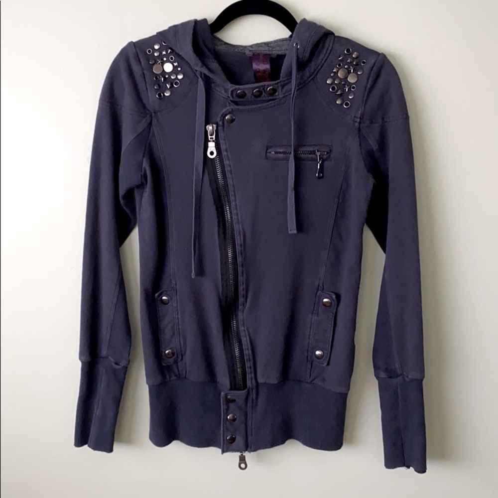 Free People Motorcycle Sweatshirt
